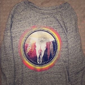 Indian crew neck.